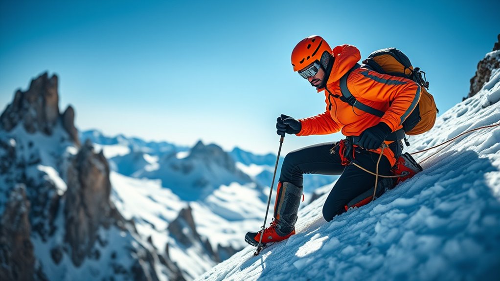 steep slope descent strategies