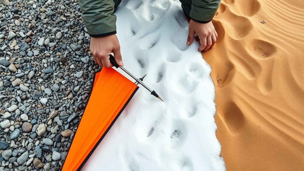 Setting up a Tent on Different Terrains: Tips for Sand, Snow, and Rock 2 adapt tent ground anchoring
