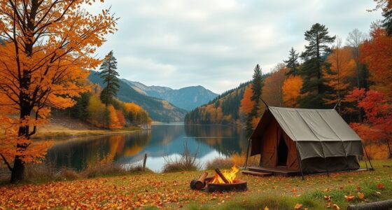 autumn europe camping spots