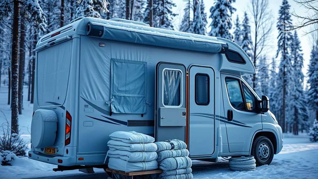 campervan cold weather preparation