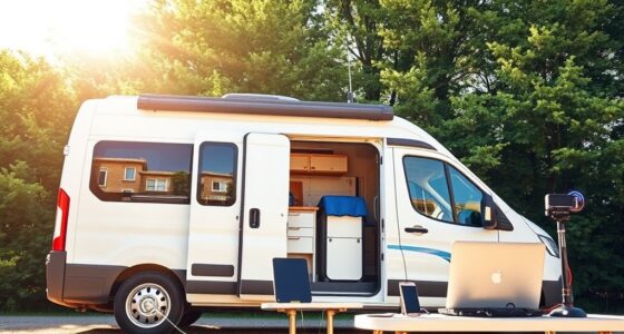 campervan work travel essentials