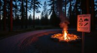 campfire safety regulations compliance