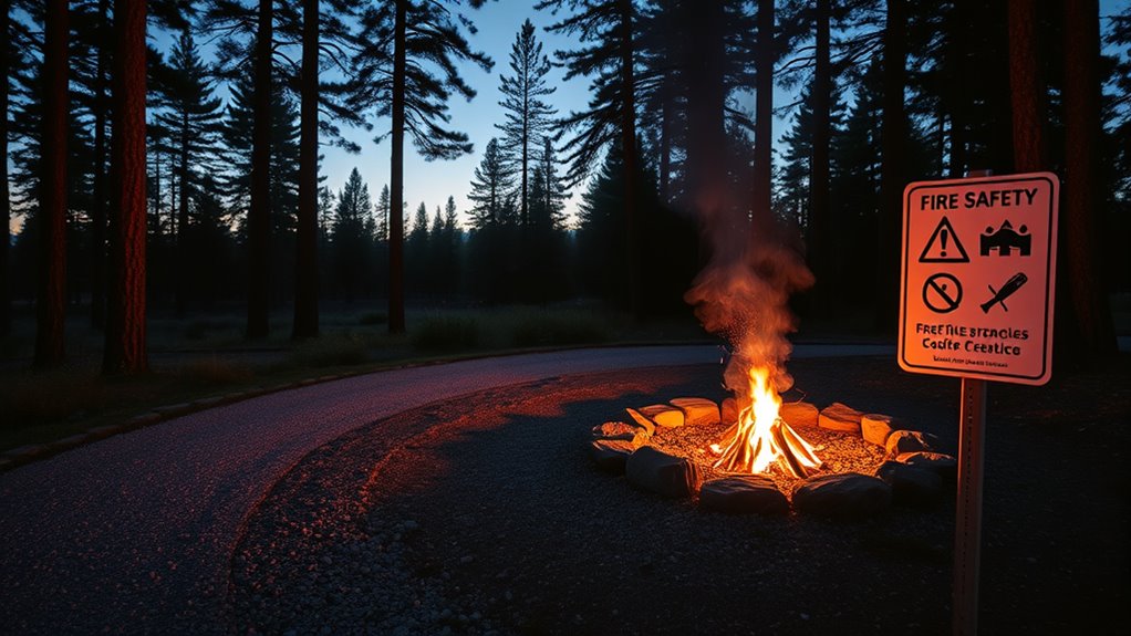 campfire safety regulations compliance