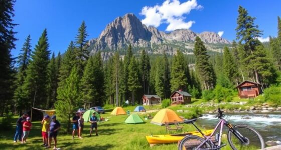 campgrounds with activity rentals