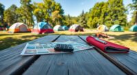 camping fee budgeting tips