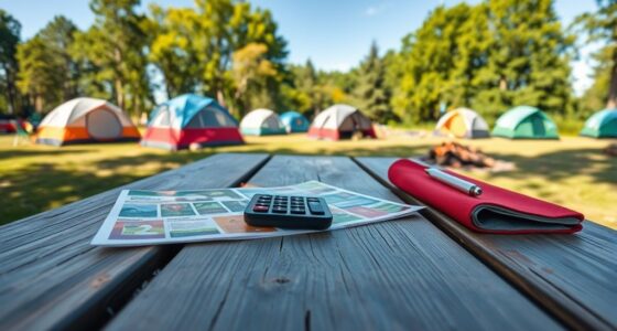 camping fee budgeting tips