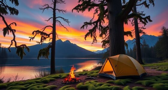 camping in protected ecosystems
