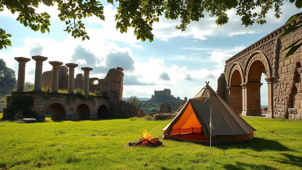 camping near historic sites