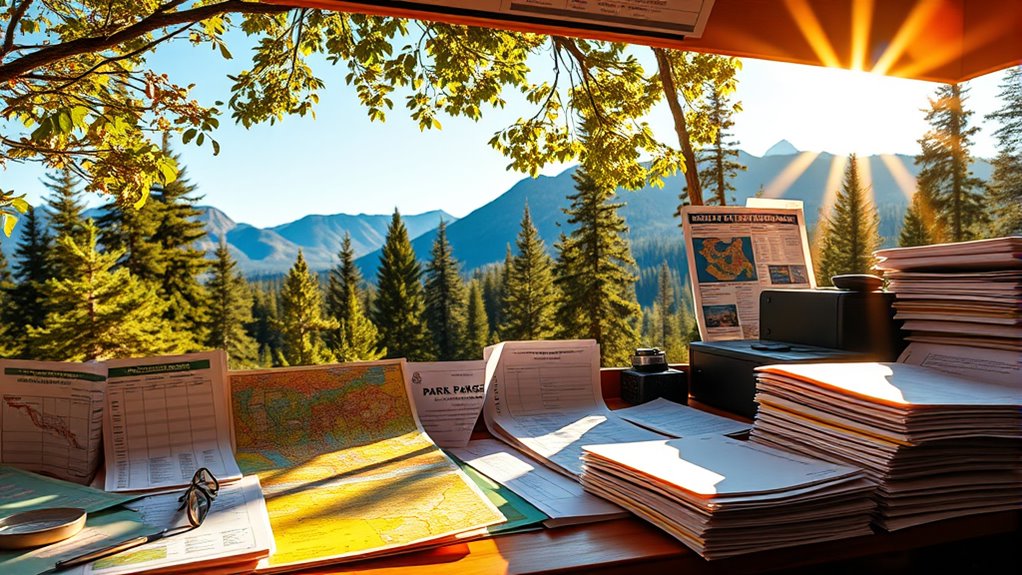 camping permit reservation process