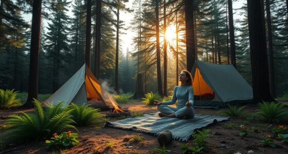 camping promotes mental well being