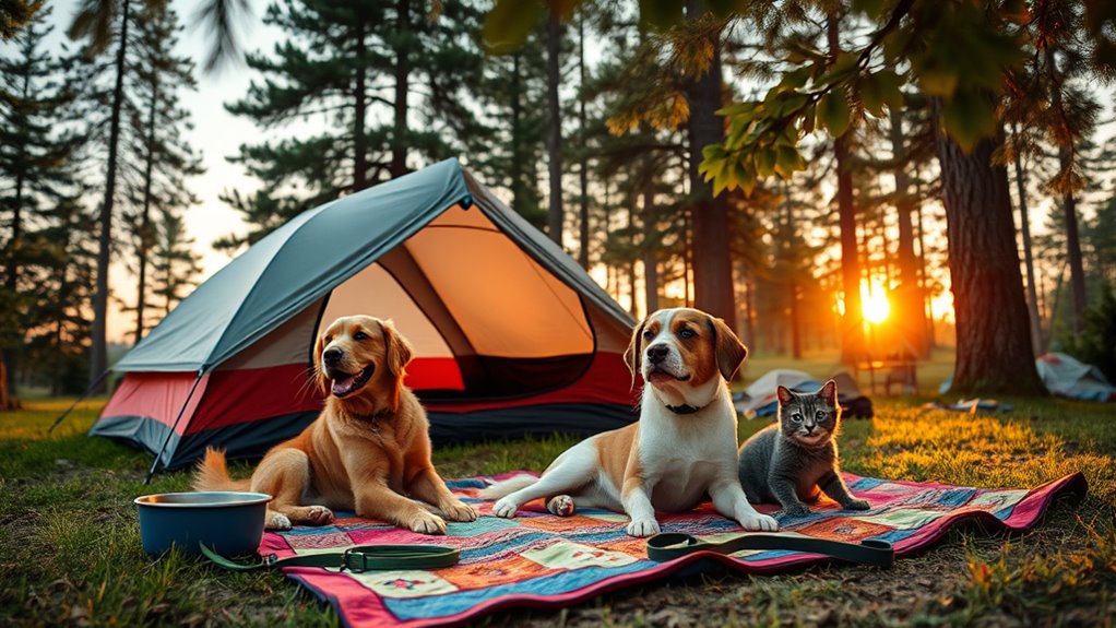 camping tips for pets