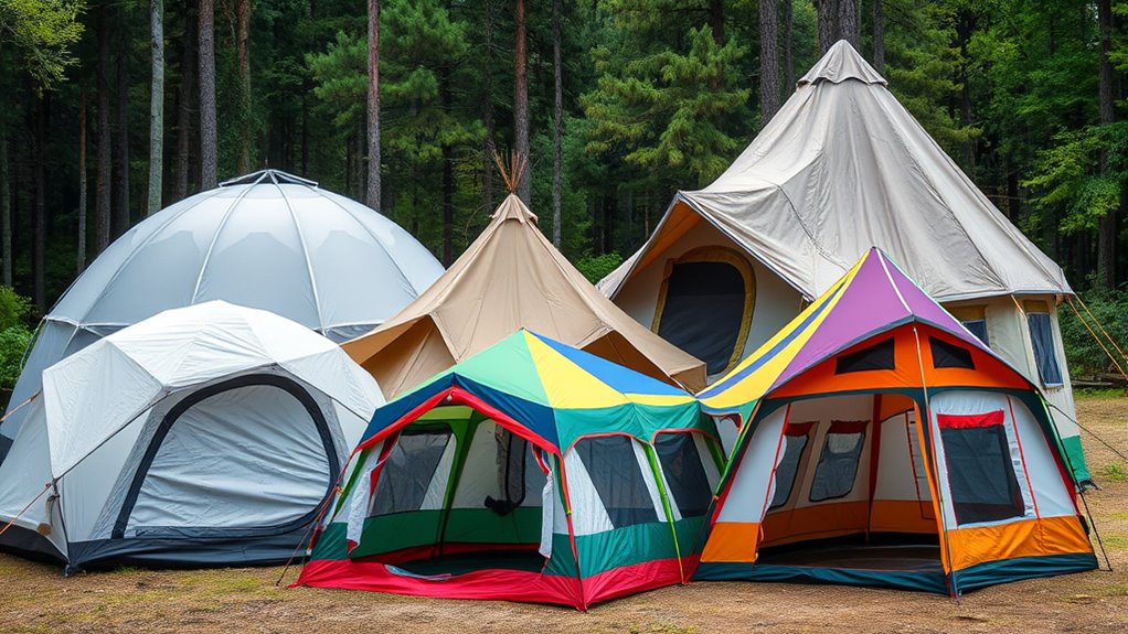 choose tent based on environment