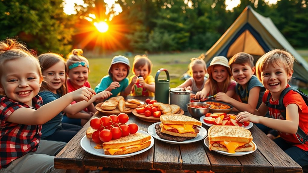 easy camping kid friendly meals
