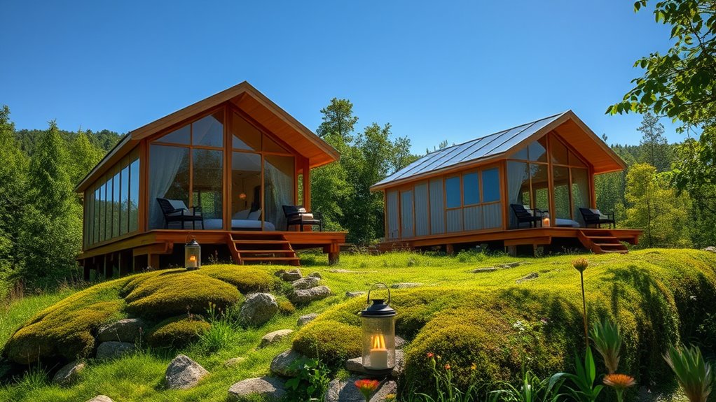 eco friendly sustainable glamping design