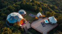 eco friendly themed retreats