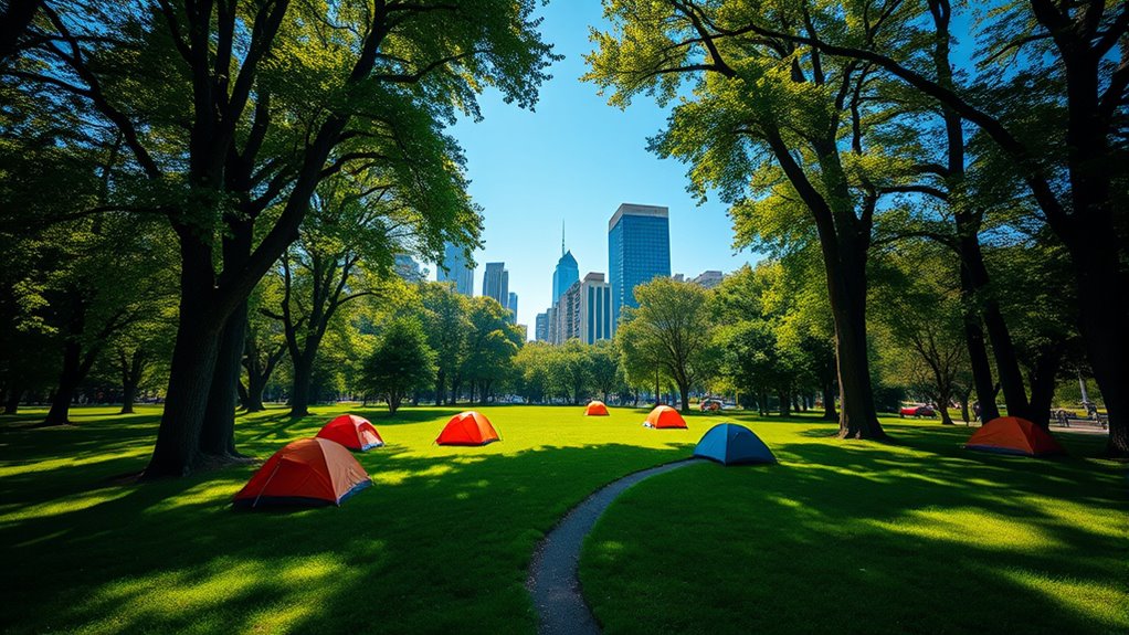 eco friendly urban camping practices