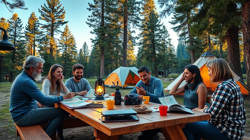effective group camping planning