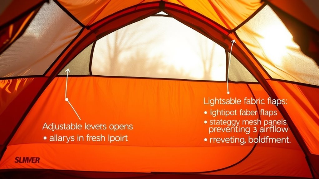 effective tent ventilation design