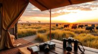 ethical african safari camping