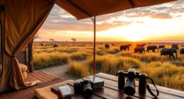 ethical african safari camping