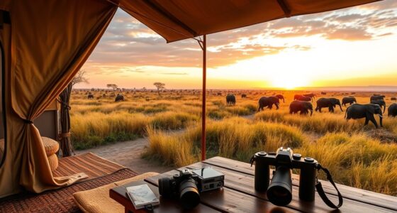 ethical african safari camping