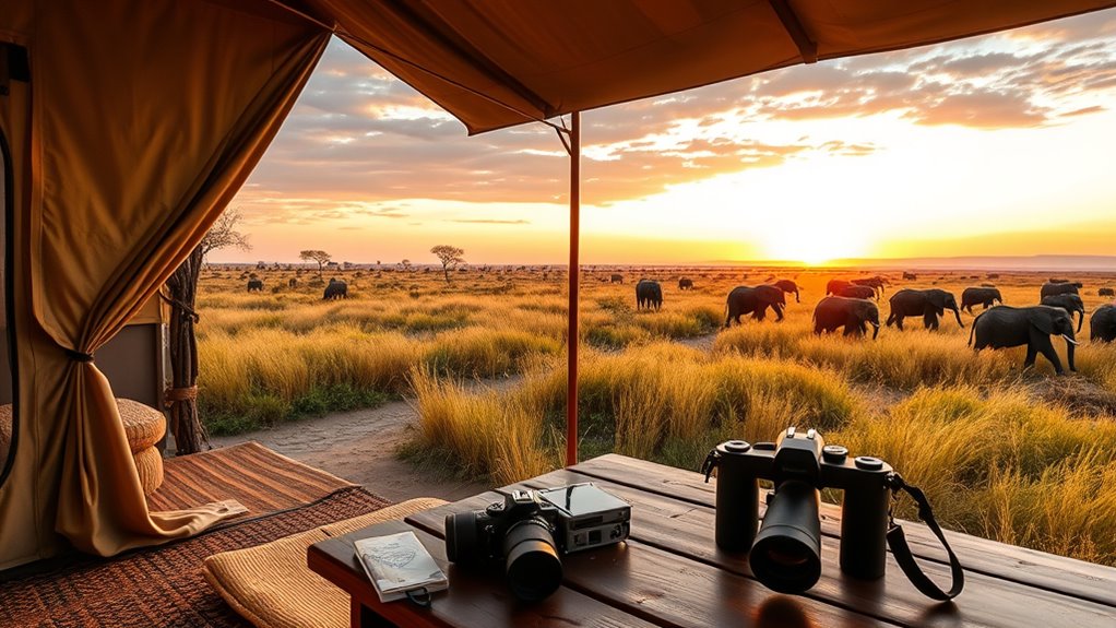 ethical african safari camping