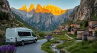 europe campervan travel destinations