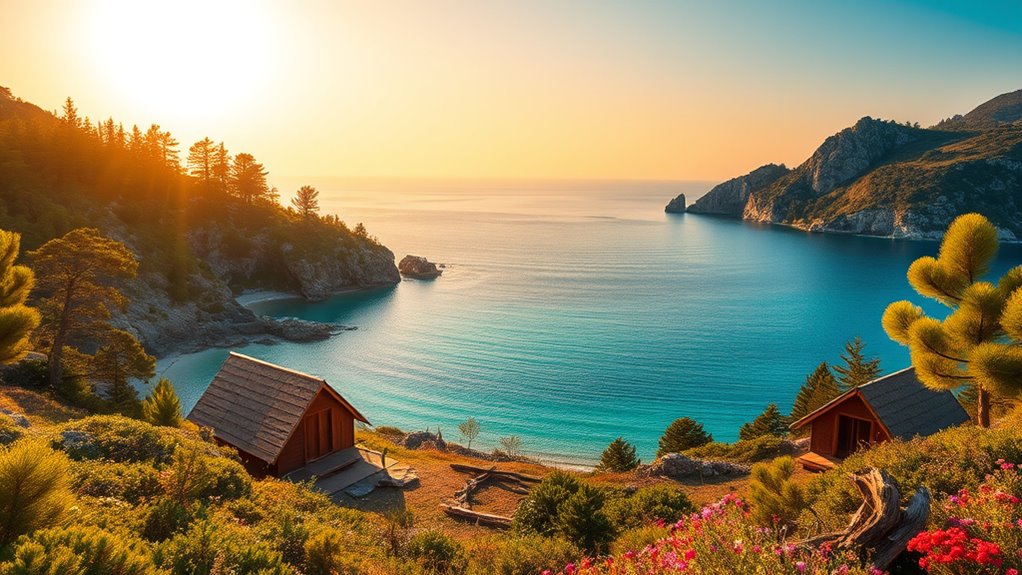 european island camping adventures