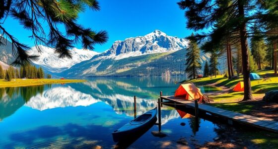 european lakeside camping sites