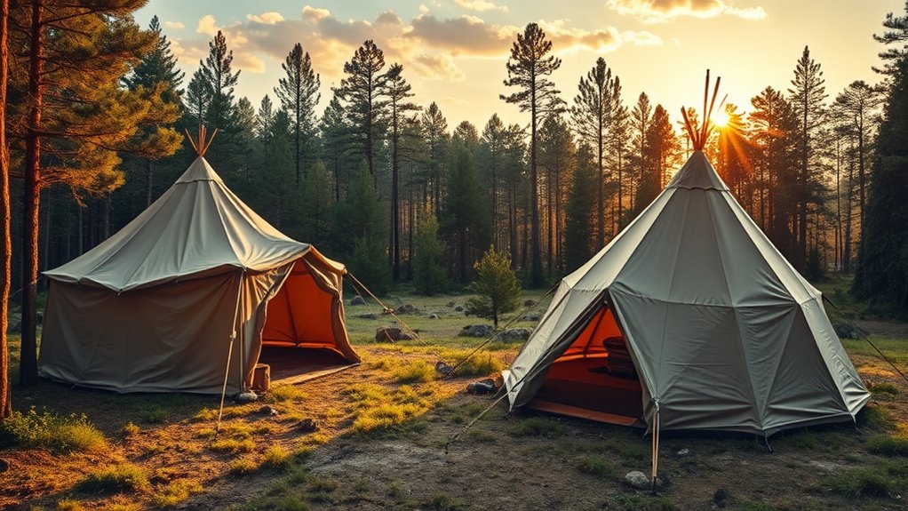 evolution of portable shelters