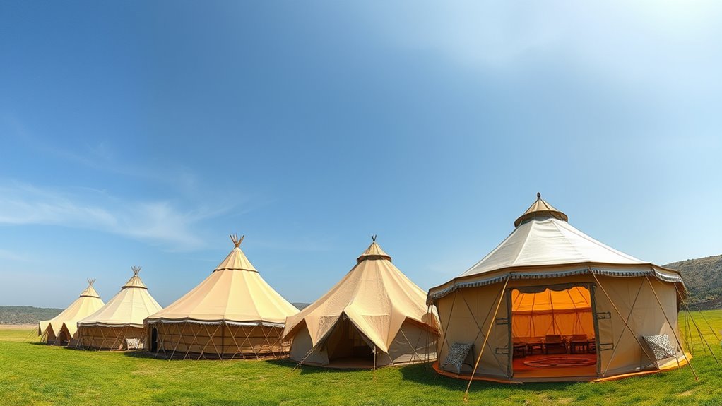 evolution of portable shelters