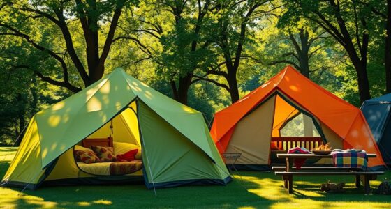 family camping tent comfort