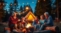 family camping trip traditions