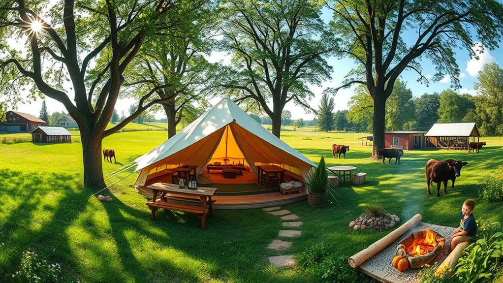 Agrotourism Camping: Combining Farm Stays and Outdoor Living 2 farm life sustainable community connection