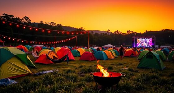 festival camping comfort tips