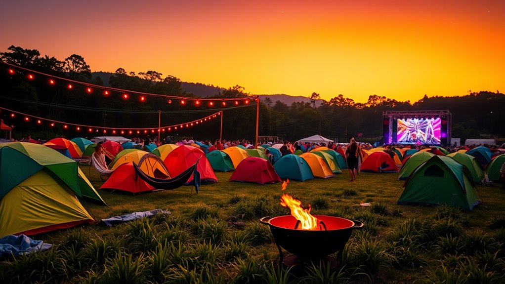 festival camping comfort tips