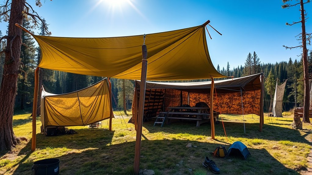 flexible tarp shelter options