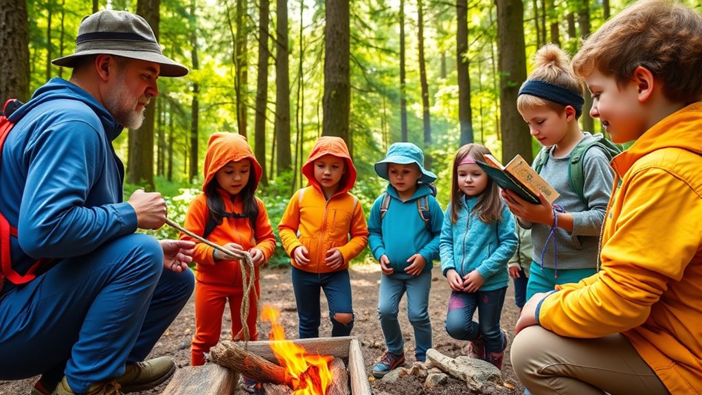 gradual outdoor skills development