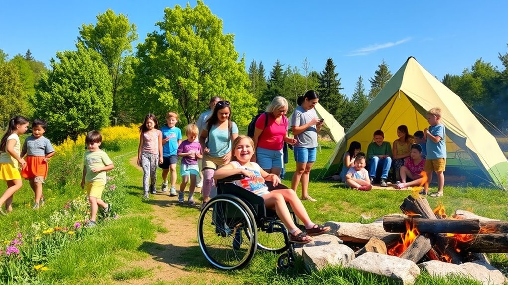 inclusive camping sensory planning