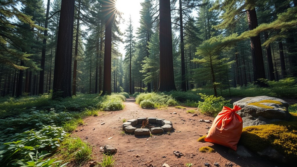 leave no trace outdoors