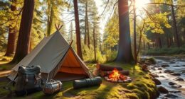 long term camping preparation