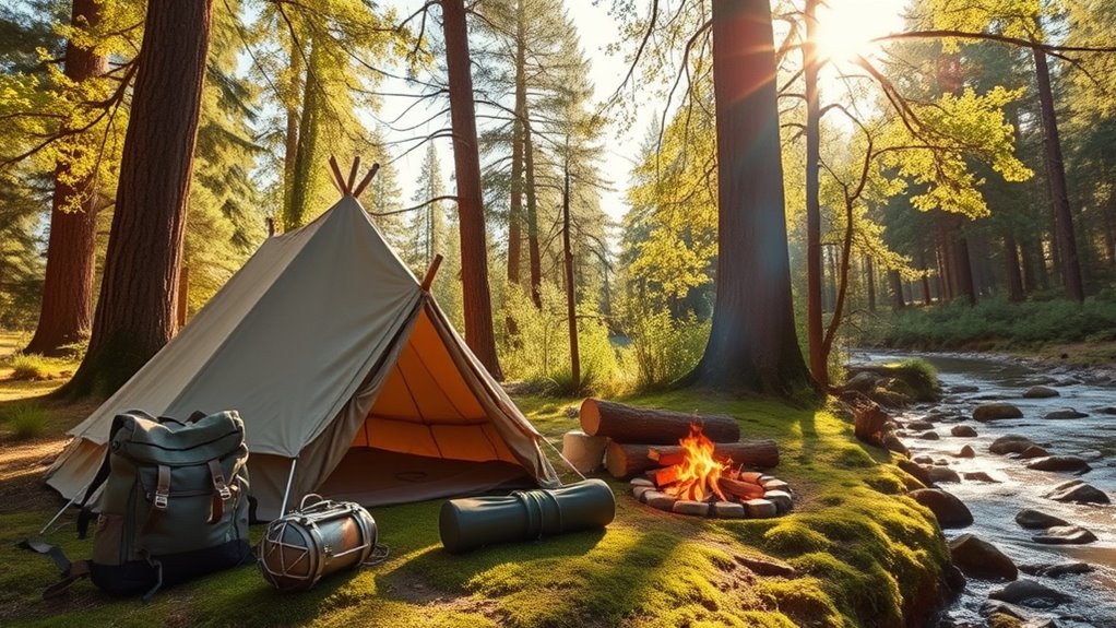 long term camping preparation