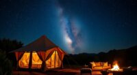 luxury stargazing camping destinations