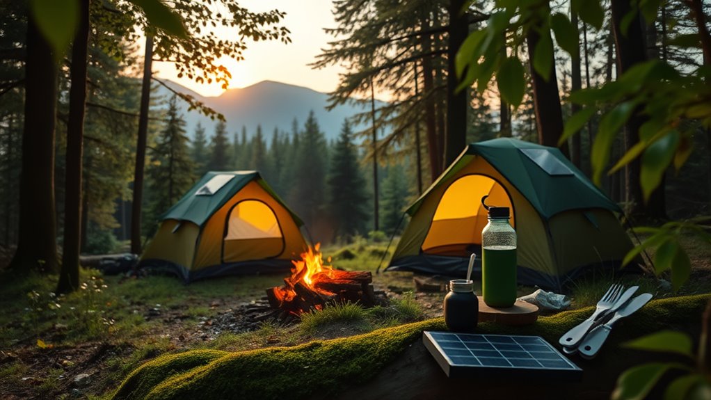 minimize camping environmental impact