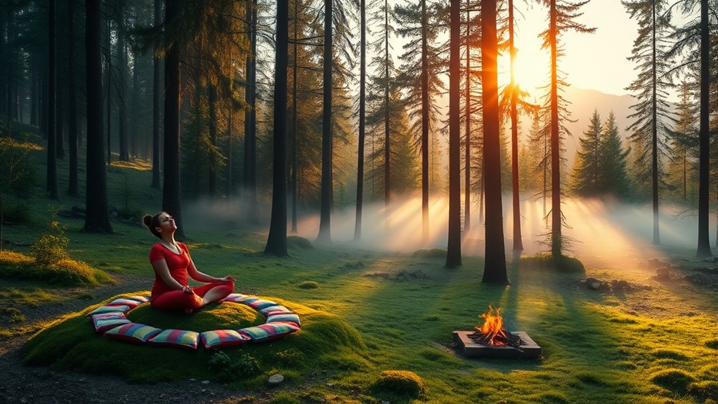 Wellness Camping: Incorporating Yoga and Mindfulness in Nature 3 nature meditation enhances well being