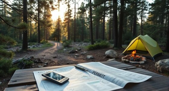 obtain necessary hiking permits