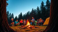 outdoor learning and camping