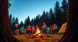 outdoor learning and camping