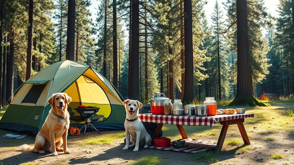 Camping With Dogs: Preparing Gear, Food, and Activities 3 prepare protect hydrate enjoy