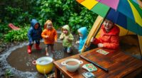 rainy day camping activities